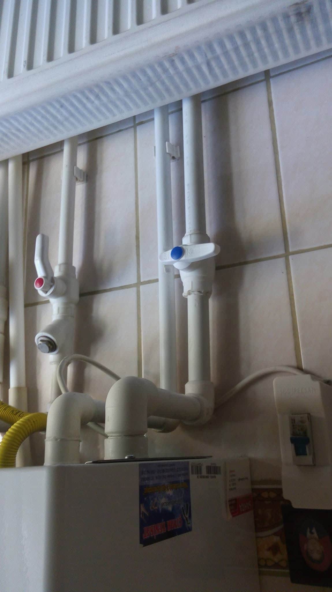 Ankara su tesisat - lavabo alti gider borulari