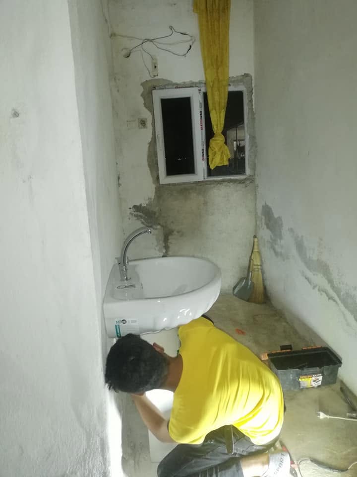 Lavabo ana hat açma